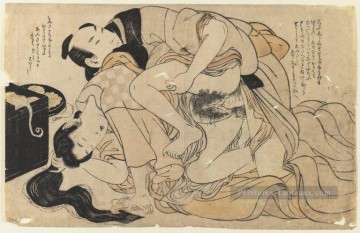  bijin - couple amoureux 1803 1 Kitagawa Utamaro ukiyo e Bijin GA